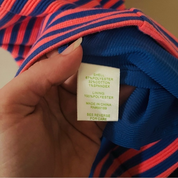 Lilly Pulitzer Briella Mini Dress in Ottoman Stripe SZ S - Picture 5 of 9